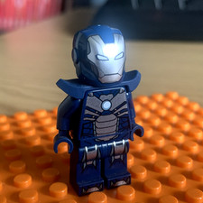 LEGO Marvel Heroes Iron Man Tazer Armor Minifigure SH0655 from 2020 76166 set