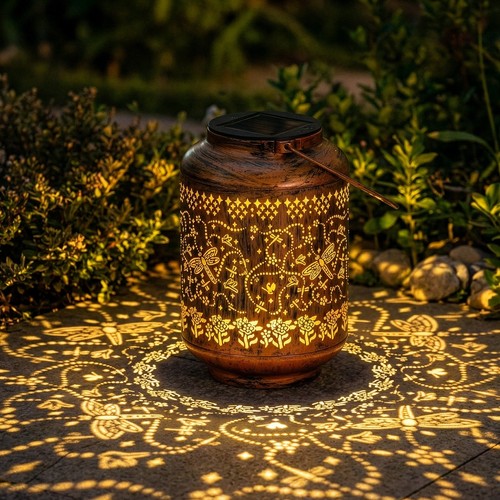 Solar lantern garden ornament - solar,