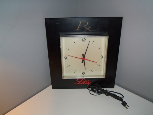 Vintage lilly pharmacy wall - rx,
