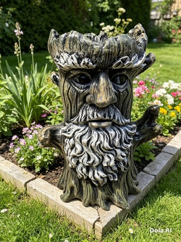 Old man tree face - tree,