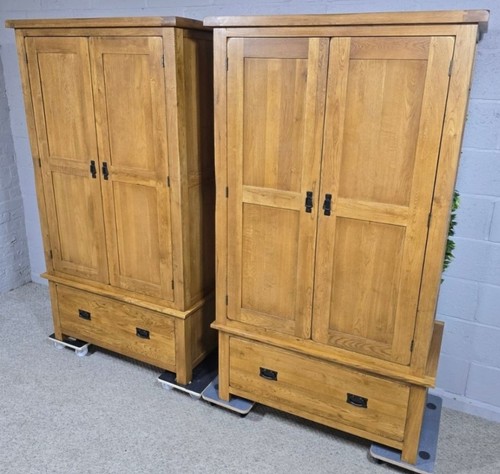 Oak wardrobe delivery - , 2x