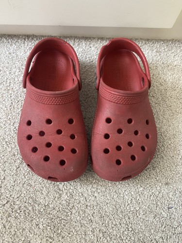 Boys infant red crocs shoes - infant,