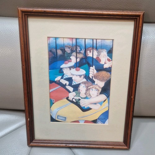 Beryl cook print - cook, cars'