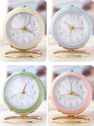 Retro silent alarm clocks cute - retro,