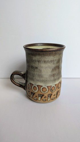 Vintage tremar pottery mug - pottery,