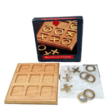C&A Vintage Brass Noughts &