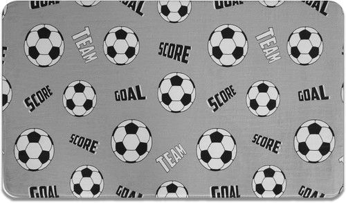 Football rug non slip - rug,, non-slip