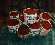 11 Packs Readicut Rug Hooking Latching Wool & Blend Brown Shade 26