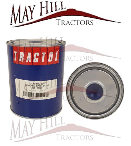 Leyland tractor dark blue - tractor,