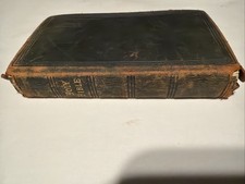 Gorgeous Leather Bound Gilt Edged Bible Last Gifted Christmas 1901