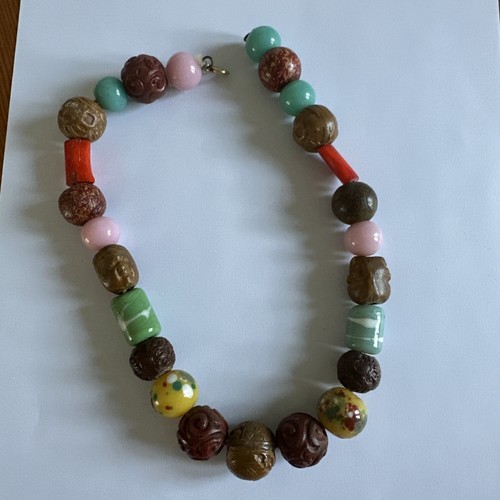 Vintage artisan necklace - vintage,