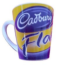 CADBURY'S FLAKE DIPPED VINTAGE MUG 2006 UPCYCLE RE USE CHRISTMAS GIFT 