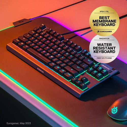 Steel series apex tkl wired - steel, 3