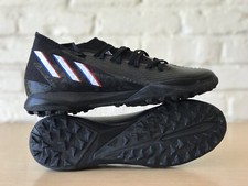 Adidas Predator Edge.3 TF GX2628 Black Men 12 Futsal Shoes Football Soccer Boots