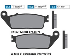 174.0071 PASTIGLIE FRENO