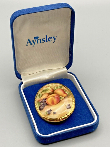 Vintage aynsley orchard - orchard, gold