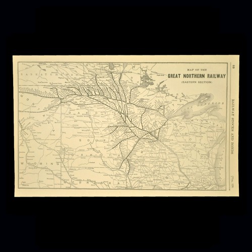 Vintage great northern railway - great,