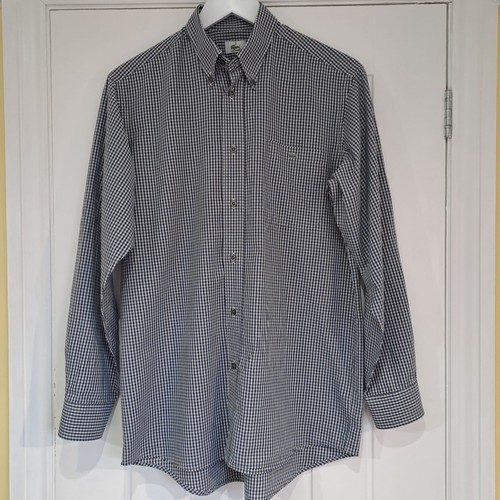 Lacoste mens check purple - mens, &
