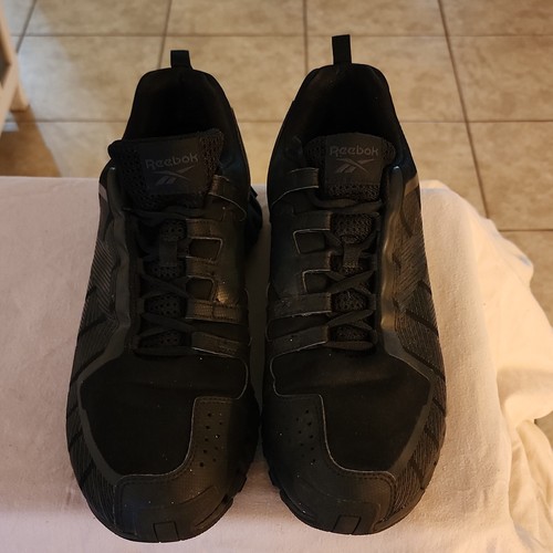 Reebok black men - black, men's