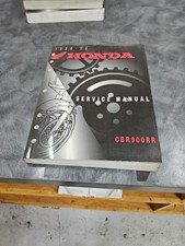 96-98 Honda CVR 900RR Service