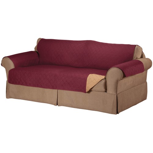 Microfiber reversible sofa - microfiber, xl