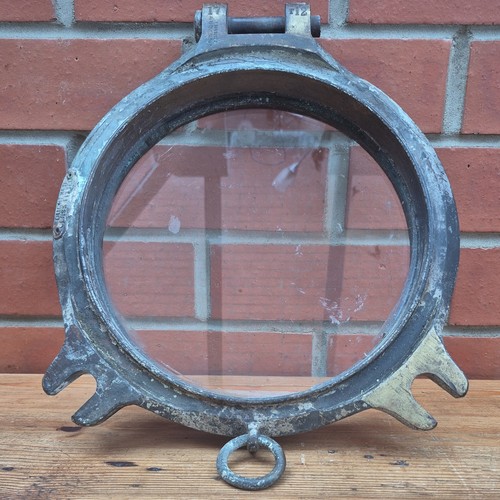 Antique brass ship - antique,
