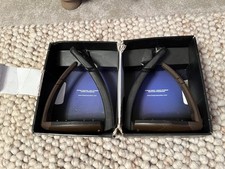 Free Jump Soft Up Pro Safety Stirrups black/brown Adult boxed used good cond
