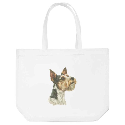 Wire fox terrier - 'wire, portrait'