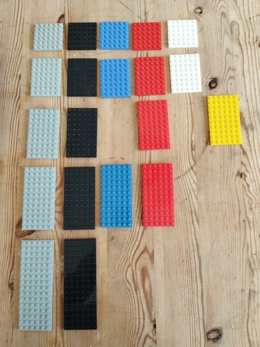 Lego vintage plates 6x6 - lego,