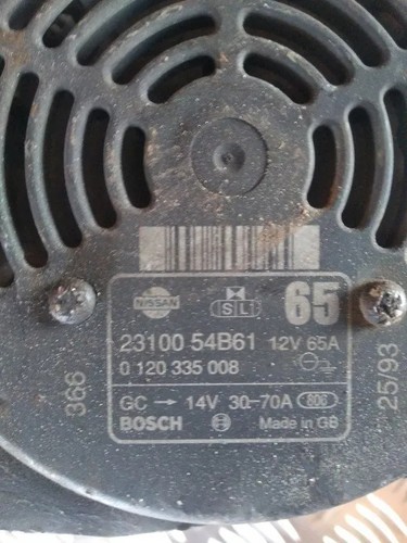 Nissan micra k11 alternator - nissan, ii