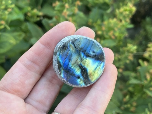 Labradorite dragon egg natural - labradorite,