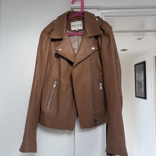 Reiss women tan leather - tan,