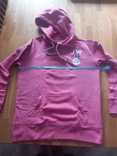 Ladies jack wills pink hoody - pink,