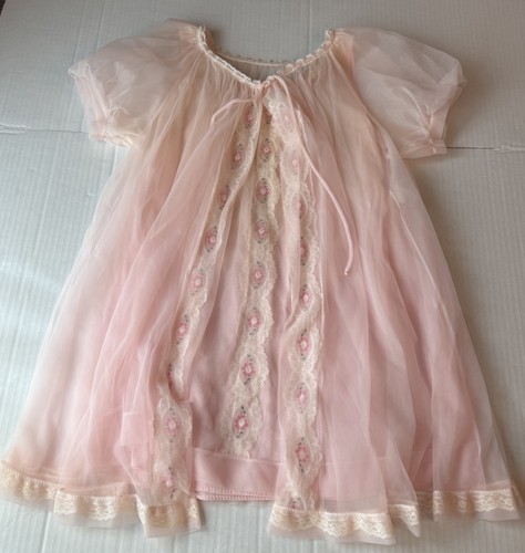 Vtg miss elaine pink - vtg,