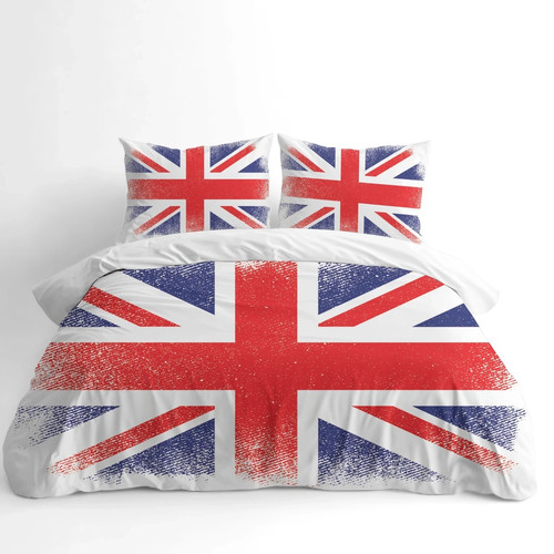 Print union jack duvet - duvet, cover