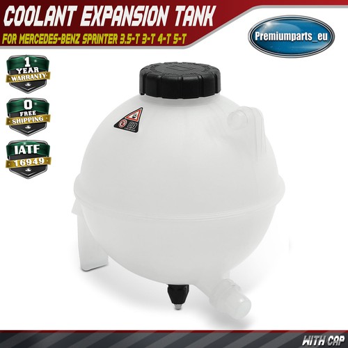 Coolant expansion tank - expansion, w/
