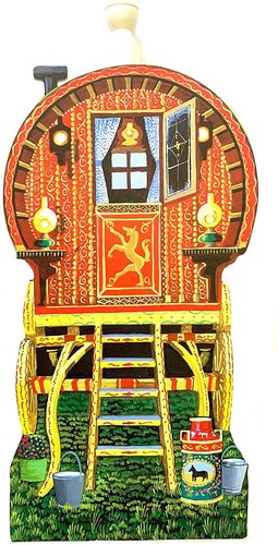 Gypsy caravan kitchen - kitchen, roll