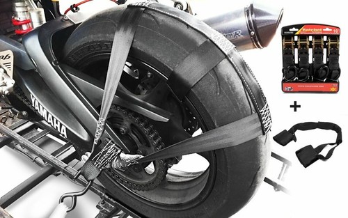 Rear wheel handlebar tie down - rear,
