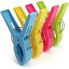 4pcs Beach Towel Clips Strong Hold Sunbed Holder Lightweight Durable Accessory