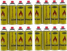 Butane gas can canisters - butane,