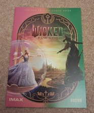 Wicked: For Good - IMAX Odeon UK Limited Edition Photo Book Collectable Souvinir