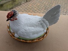 19th century staffordshire hen