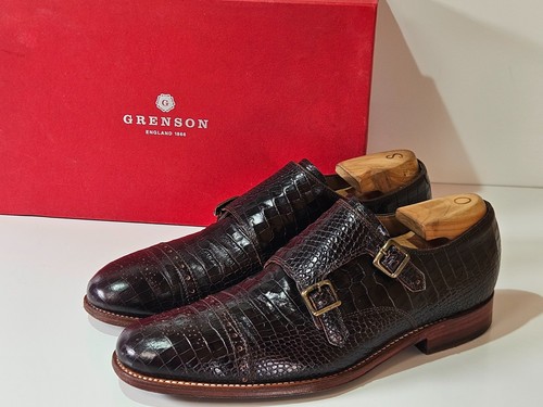 Grenson mens handcrafted - grenson, brown
