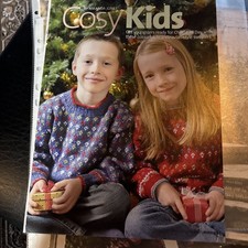🧶 KNITTING PATTERN CHRISTMAS FAIR ISLE Cosy Kids Scandi SWEATER DK Child 4-10