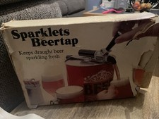 Vintage Boxed Sparklets Beer Tap with original instructions USED