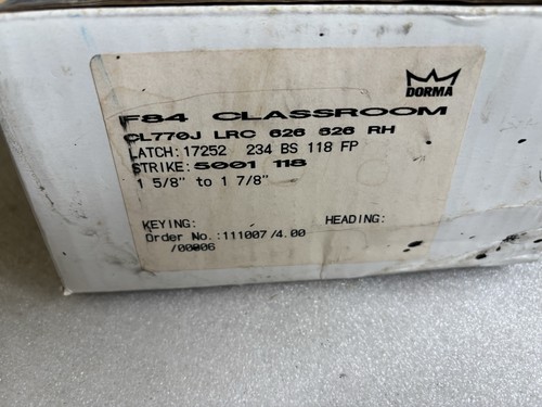 Dorma cl770j lrc - cl770j, 626