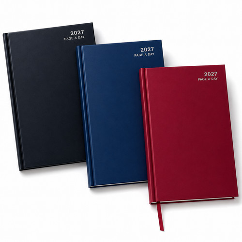 2027 page day diary - 2027, a