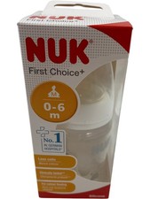 NUK First Choice+ Baby Bottle 150ml Silicone Teat BPA-Free 1 YJN001