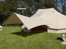 Obelink Tarp/Wing beige TC with pole