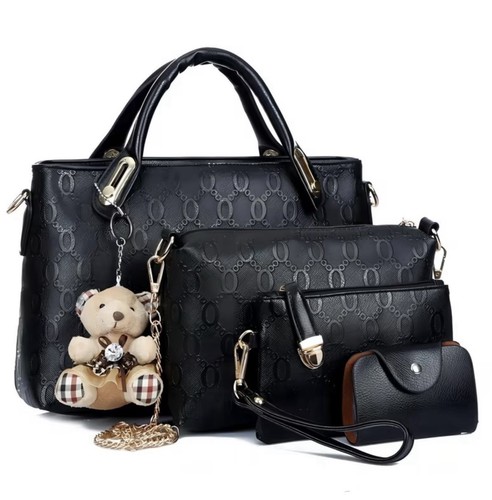 Women 4pcs black - 4pcs,